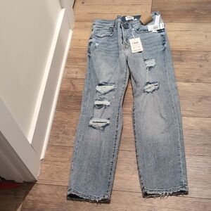 Kensie Distressed Blue Jeans